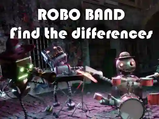 Игра Robot Band - Find the Differences онлайн