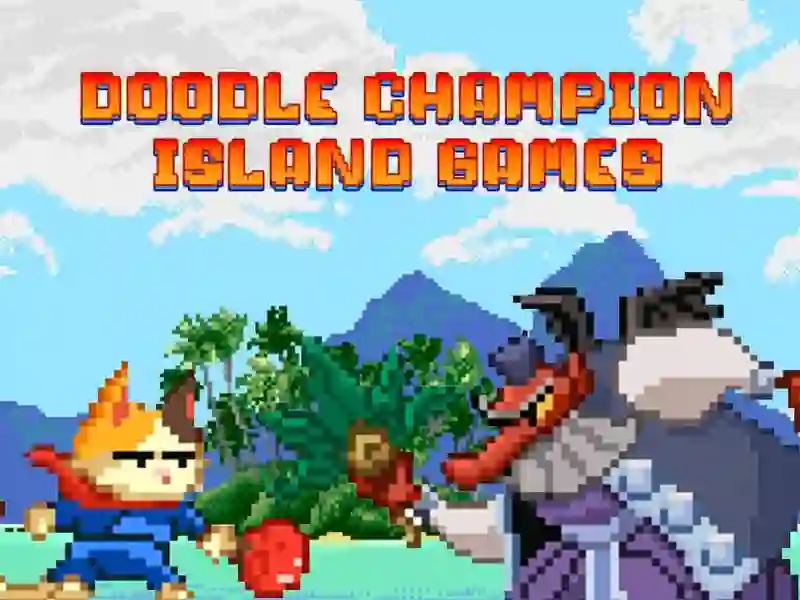 Игра Doodle Champion Island онлайн