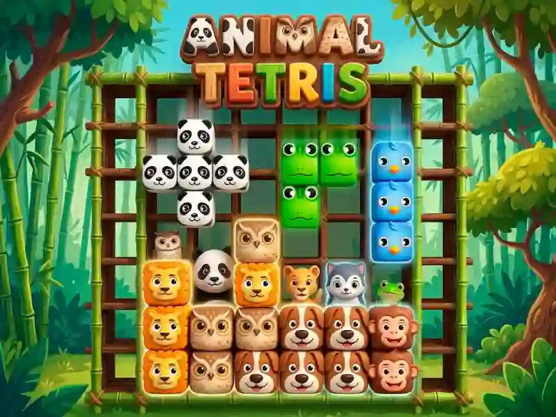 Игра Animal Tetris онлайн