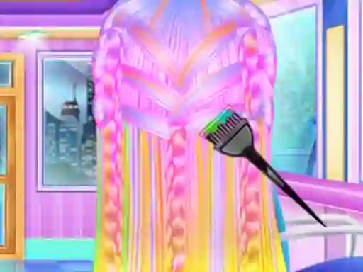 Игра Ariel New Year New Hairstyles онлайн
