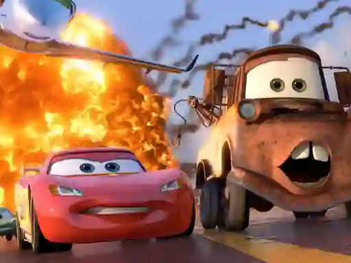 Игра Cars Cartoon Coloring онлайн