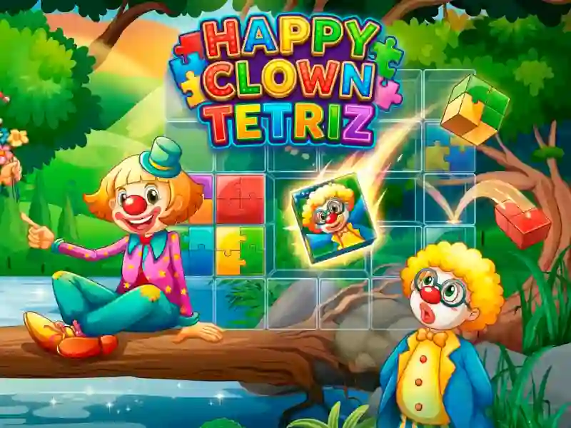 Игра Happy Clown Tetriz онлайн