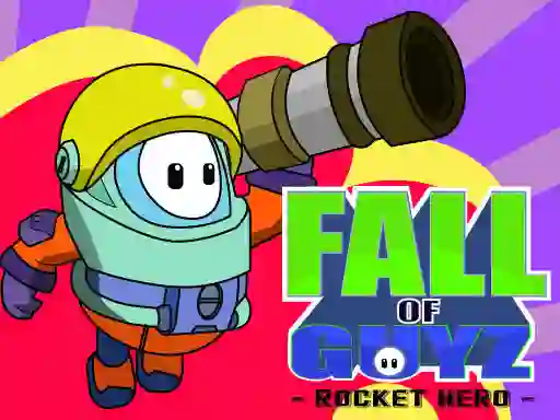 Игра Fall Guys Rocket Hero онлайн