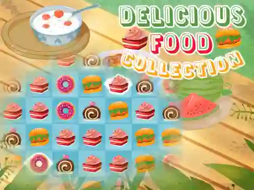 Игра Delicious Food Collection онлайн