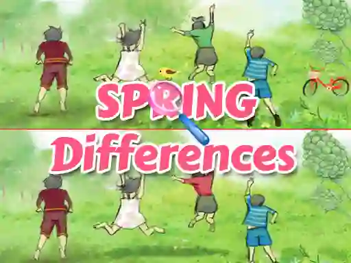 Игра Spring Differences онлайн