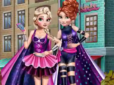 Игра Superhero Spring Princess Dress Up онлайн