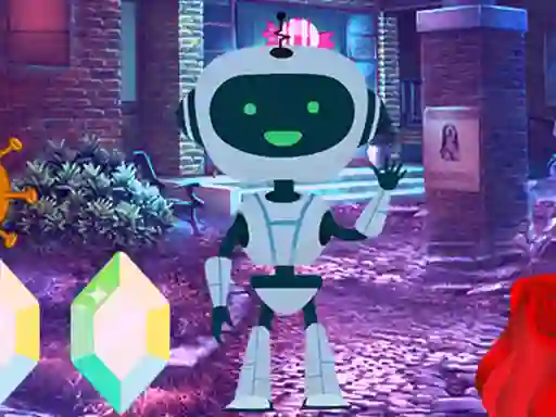 Игра Newfangled Robot Escape онлайн