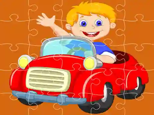 Игра Pedal Cars Jigsaw онлайн