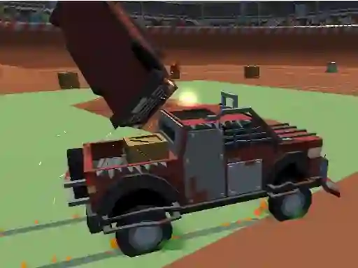 Игра Pixel Car Cash Demolition V1 онлайн