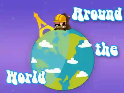 Игра Around The World With Jumping онлайн