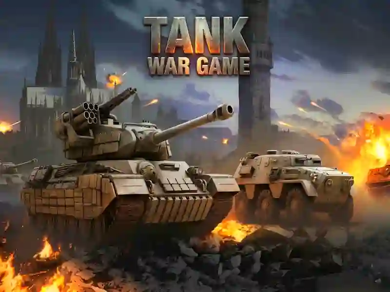 Игра Tank War Game онлайн