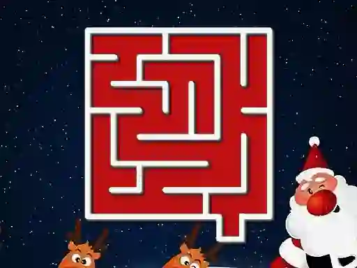 Игра Christmas Maze онлайн