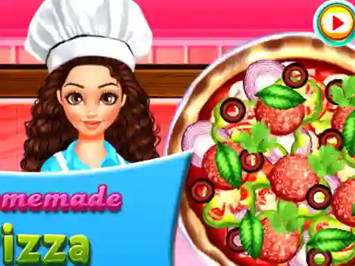 Игра Homemade Pizza Cooking онлайн