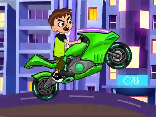 Игра Ben 10 Racer punk онлайн