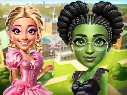 Игра Witch & Fairy BFF онлайн