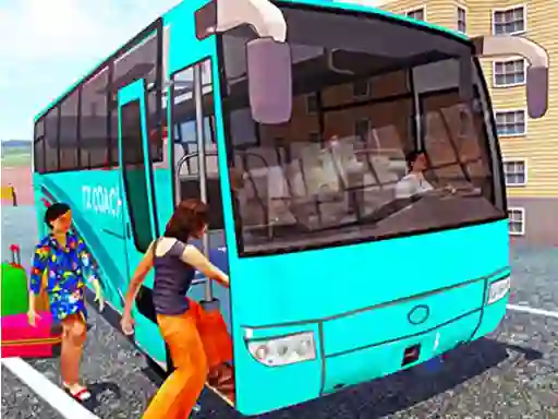 Игра Off Road bus Transport Driver: Tourist Coach Sim онлайн