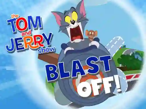Игра The Tom and Jerry Show Blast off! онлайн