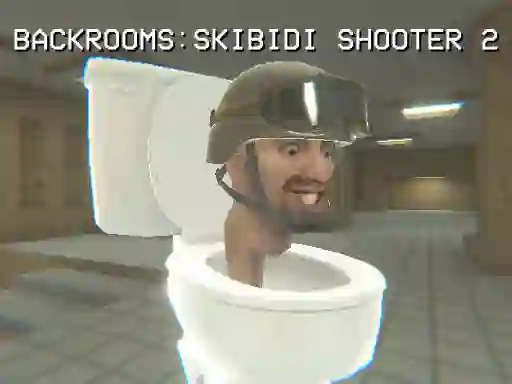 Игра Backrooms: Skibidi Shooter 2 онлайн