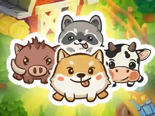 Игра Animal Sort Cute Game Puzzle онлайн