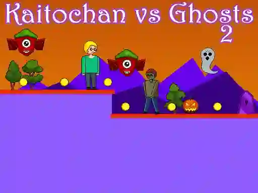 Игра Kaitochan vs Ghosts 2 онлайн