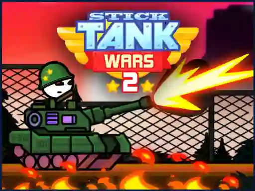 Игра Stick Tank Wars 2 онлайн