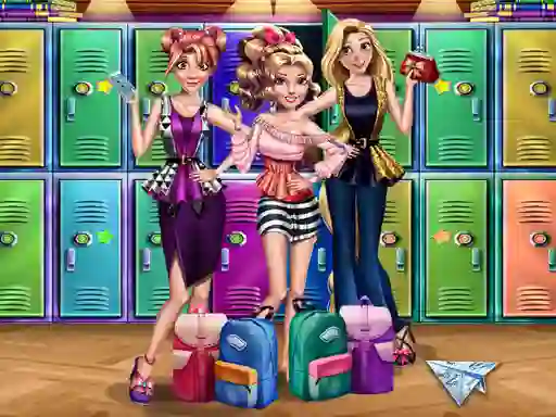 Игра Princess Back To School онлайн