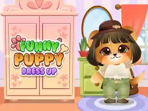 Игра Funny Puppy Dress Up онлайн