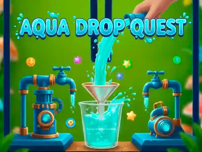 Игра Aqua Drop Quest онлайн