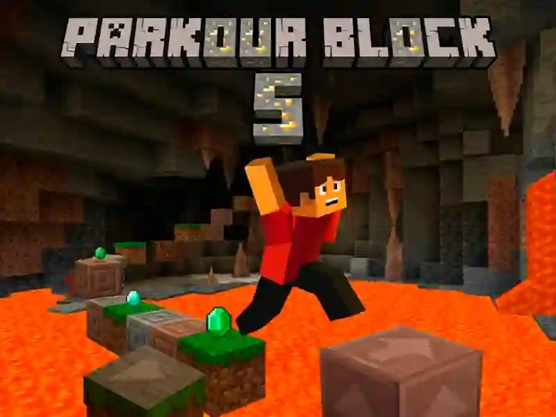Игра Parkour Block 5 онлайн