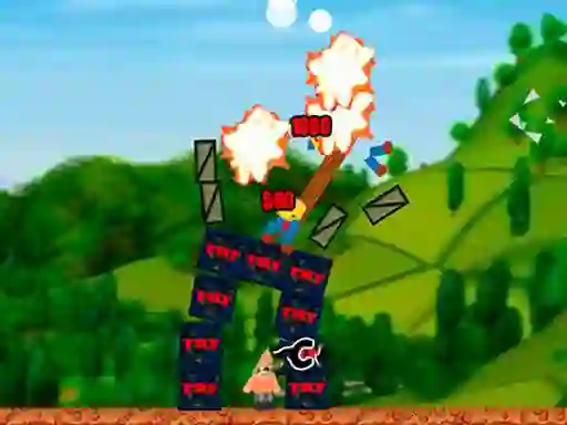 Игра Destroy the Village онлайн