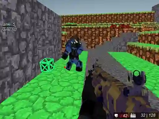Игра Blocky Wars Advanced Combat Swat Multiplayer онлайн