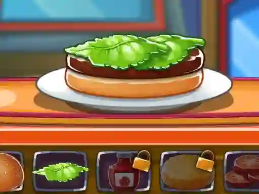 Игра Top Burger Cooking онлайн