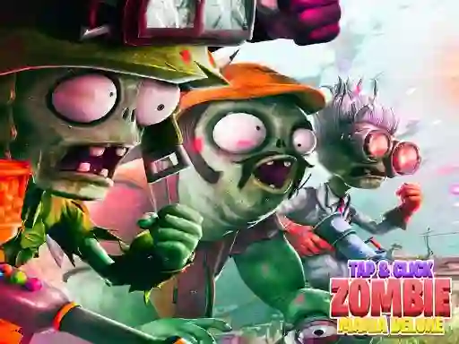 Игра Tap & Click Zombie Mania Deluxe онлайн