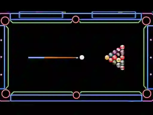 Игра Billiard Neon онлайн