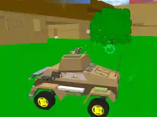 Игра Blocky Wars 3d Toonfare онлайн