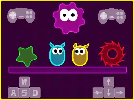 Игра Neon Slimes онлайн