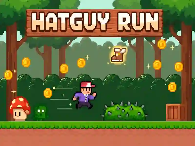Игра Hatguy Run онлайн
