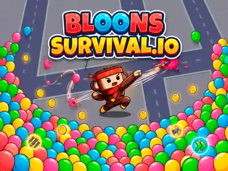 Игра Bloons Survival.io онлайн