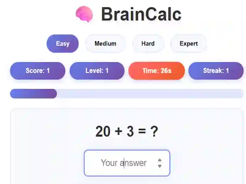 Игра BrainCalc онлайн