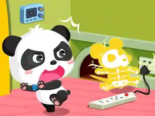Игра Baby Panda Home Safety онлайн