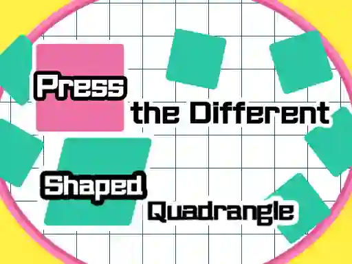 Игра Press The Different Shaped Quadrangle онлайн