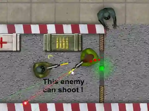 Игра Zombie Shooting 2D онлайн