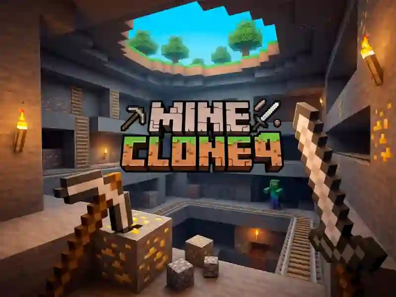 Игра Mine Clone 4 онлайн