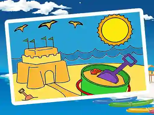 Игра Summer Coloring Pages онлайн