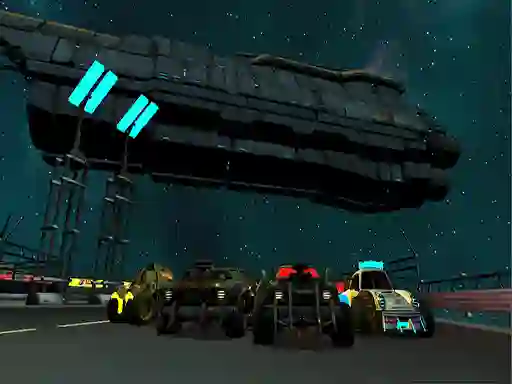 Игра Moon Car Stunt онлайн