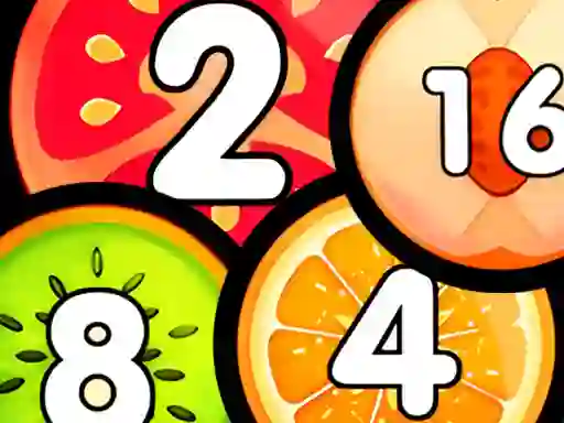 Игра Merge Balls Shooter 2048 Connect Fruits онлайн