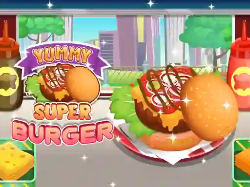 Игра Yummy Super Burger онлайн