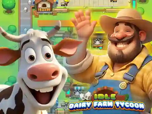 Игра Idle Dairy Farm Tycoon онлайн
