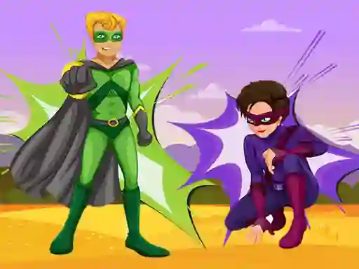 Игра Superheroes Jigsaw онлайн