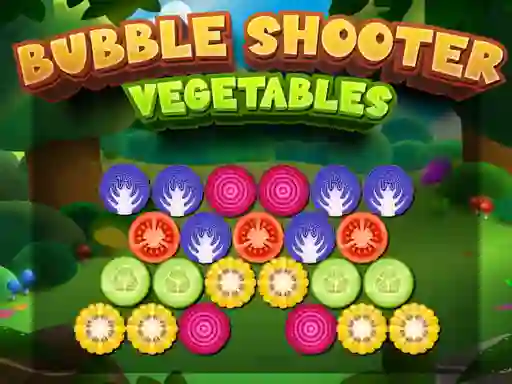 Игра Bubble Shooter Vegetables онлайн